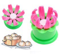 Bumud 2Pcs Pastry Pie Steamed Stuffed Bun Maker Mould Diy Tool Baozi Making Mold N2