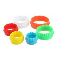 Two-sided Square Cookie Cutters Multi-size Biscuit Cutter Set by Pparty N4