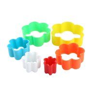 Two-sided Square Cookie Cutters Multi-size Biscuit Cutter Set by Pparty N7