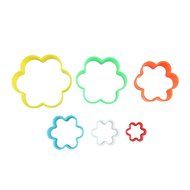 Two-sided Square Cookie Cutters Multi-size Biscuit Cutter Set by Pparty N8