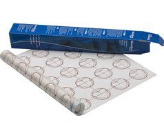 Premium Silicone Baking Mat for Macarons - Professional Fiberglass Baking Liner - Reusable Non-Stick Pastry Mat