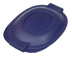 Pyrex 702-PC Blue 2 Quart Glass Oval Roaster Lid
