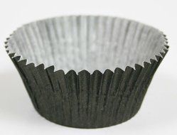 Cupcake Creations BKCUP-8858 Standard Cupcake Baking Cup, Black, 32-Pack N2