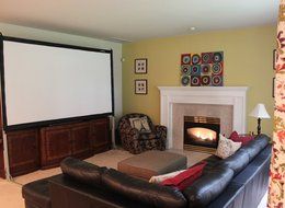 Visual Apex ProjectoScreen144HD Portable Movie Theater Projector Screen 16:9 format N4