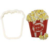 Popcorn Cookie Cutter 3.75 in