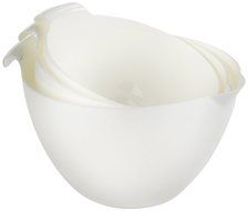 Linden Sweden 3-Piece Mixing Bowl Set, White