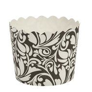 Blue Sky 1265 20 Count Scalloped Cupcake Baking Cups, Small, White N4