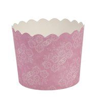 Blue Sky 1265 20 Count Scalloped Cupcake Baking Cups, Small, White N5