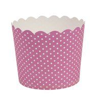Blue Sky 1265 20 Count Scalloped Cupcake Baking Cups, Small, White N12