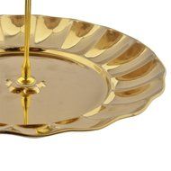 3 Tier Stainless Steel Gold Cake Stand Top Quality Stainless Steel Circle Round Display Wedding Birthday Party... N2