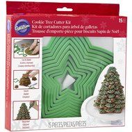 Wilton Gingerbread Cookie Tree Cutter Set N2