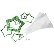 Wilton Gingerbread Cookie Tree Cutter Set N4
