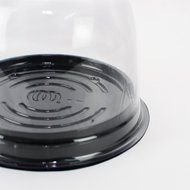 25 PCS Premium Decorative Fancy Plastic Cupcake Pod w/ Clear Dome Top N3