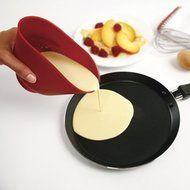 Norpro 3 Piece Silicone Bowl Set, Red N2