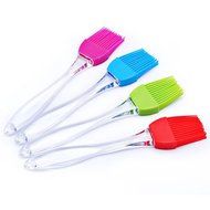 Generic Silicone Brush BBQ Brushes Basting Pastry Brush Set Heat Resistant for Kitchen Grilling Camping Set of 4 N2