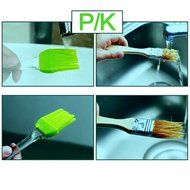 Generic Silicone Brush BBQ Brushes Basting Pastry Brush Set Heat Resistant for Kitchen Grilling Camping Set of 4 N7