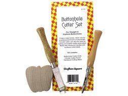 Gingham Square Buttonhole Cutter Set