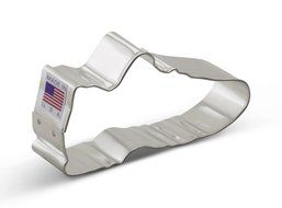 Ann Clark Sneaker Cookie Cutter - 3.75 Inches - Tin Plated Steel