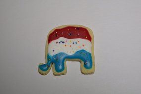 Republican Elephant Cookie Cutter N5