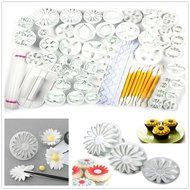 Yakamoz Cake Decration Tool Kit Fondant Cake Cookie Cutter Mold Sugarcraft Icing Decorating Flower Modelling Tools... N3