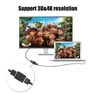 VCE (3 PACK) HDMI Female to Female Coupler Gold Plated High Speed HDMI Female Adaptor N5