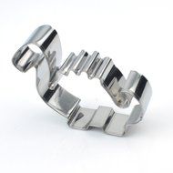 GXHUANG Dinosaur Cookie Cutter - Stainless Steel for Anniversary Wedding Kids Birthday N2