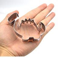 GXHUANG Dinosaur Cookie Cutter - Stainless Steel for Anniversary Wedding Kids Birthday N6