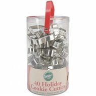Wilton Holiday Metal Cookie Cutter Set 40/Pkg