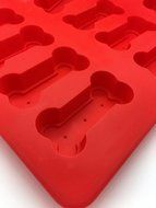 Laminas Dog Paws &amp; Bones Silicone Baking Molds + RECIPE DIGITAL EBOOK, 2 Pack Dogs Paw-Shaped Treats Baked Gelatine... N4