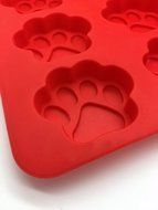 Laminas Dog Paws &amp; Bones Silicone Baking Molds + RECIPE DIGITAL EBOOK, 2 Pack Dogs Paw-Shaped Treats Baked Gelatine... N5
