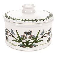 Portmeirion Botanic Garden 5-Inch Covered Round Mini Casserole Dish | Perfect Size for One or Two Servings