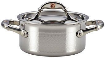 Ruffoni Symphonia Prima 1-1/2-Quart Covered Casserole - Stainless Steel