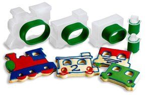 Cuisipro Train Set Snap-Fit 5-Piece Cookie Cutter Set.