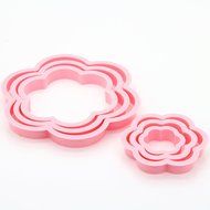 Joylive 6pcs Plum Blossom Flower Shape Cake Biscuit Cookie Cutter Decorating Mold Tools N4