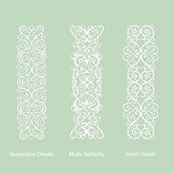 Fanhesheng Set of 3, Little Flowers Embossing Cake Lace Fondant Mold, Rattan Shaped Sugar Veil Cupcake Mat Silicone... N2