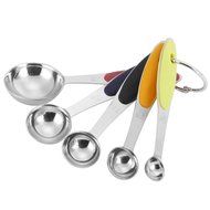 VonShef 17 Piece Premium Mixing Bundle with 5 Stainless Steel Mixing Bowls, Measuring Spoon Set, Measuring Cup... N3