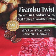 10 PCS 4.2 oz. ITALIAN TASTE TIRAMISU TWIST SOFT COFFEE CHOCOLATE CREAM COOKIES N3