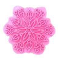 Snowflake Flower Stamp Cake Decorating Cutter Mold Chocolate Cookie Pastry Mold
