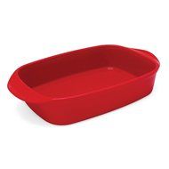 Chantal 93A-RT33T WT Classic Rectangular Baking Dish, 13 by 9 by 2.75-Inch, Glossy White N2