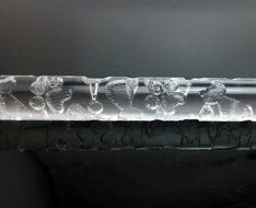 yueton Clear Mini Acrylic Lovely Cat and Cat Pad Fondant Rolling Pin Dough Roller Cup Cake Top Decoration Roller... N5