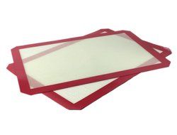 Elbee FDA Grade/BPA Free Silicone Baking Mat - Two-piece Set - A Must Have for All Bakers!