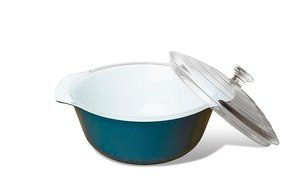 Creo SmartGlass Casserole Dish, Red N4