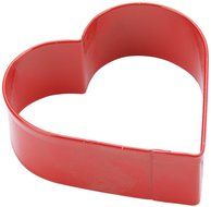 Wilton Red Metal Heart Cookie Cutter 3&quot;