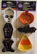 Halloween Cookie Cutters - Set of 6