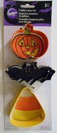 Halloween Cookie Cutters - Set of 6 N3