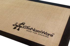 OmNomMat Silicone Baking Mat - Professional Grade Cooking Bakeware - Non-stick Baking Sheet Oven Liner Makes Baking...