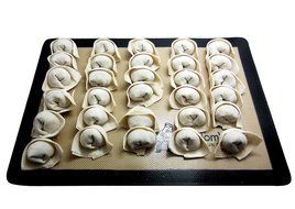 OmNomMat Silicone Baking Mat - Professional Grade Cooking Bakeware - Non-stick Baking Sheet Oven Liner Makes Baking... N3