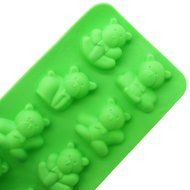 CY-buity 4-Cup Shape Rubber Shooters Ice Cube Shot Glass Freeze Mold Maker Tray Party N4