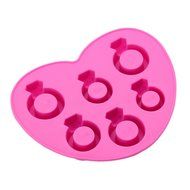CY-buity 4-Cup Shape Rubber Shooters Ice Cube Shot Glass Freeze Mold Maker Tray Party N12