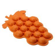 CY-buity 4-Cup Shape Rubber Shooters Ice Cube Shot Glass Freeze Mold Maker Tray Party N14